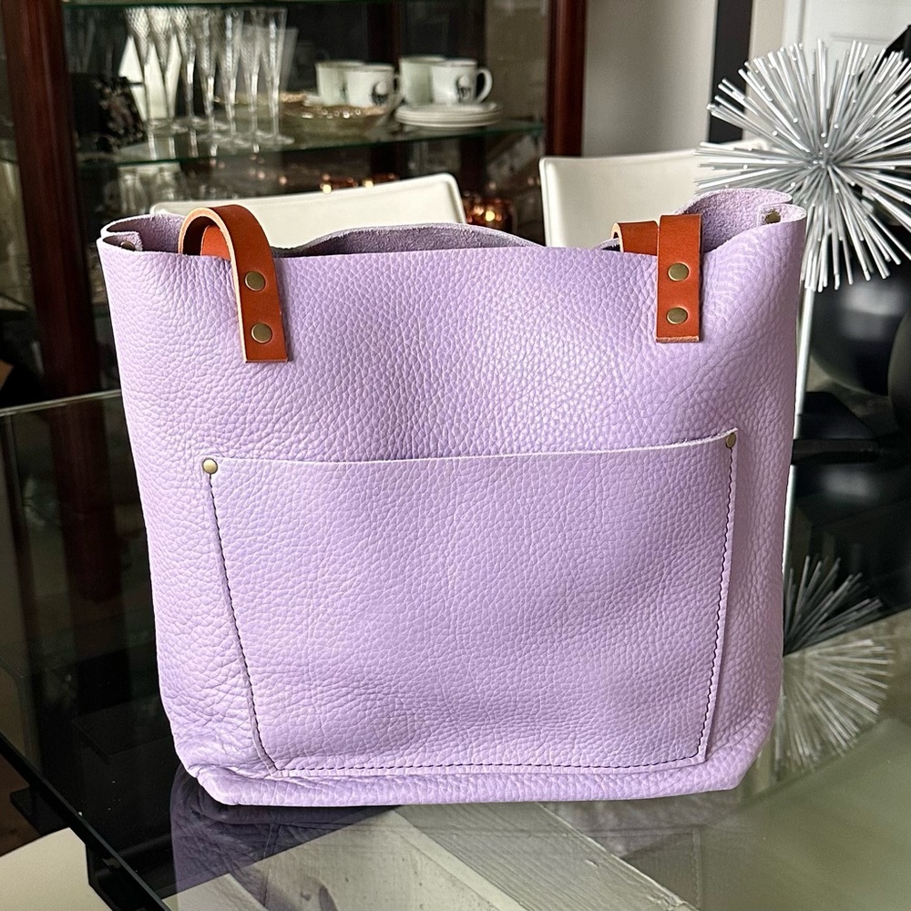 Wisteria Medium Classic Tote Portland Leather Goods